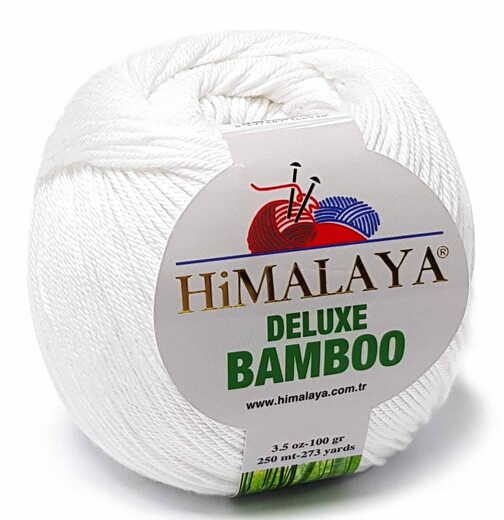 Himalaya Deluxe Bamboo 124-01 bílá