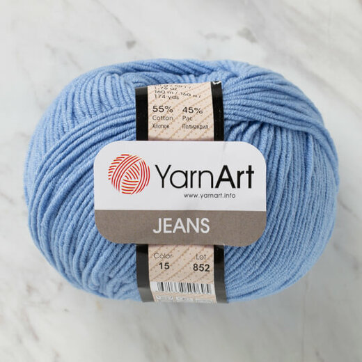 Yarn Art Jeans 15 modrá