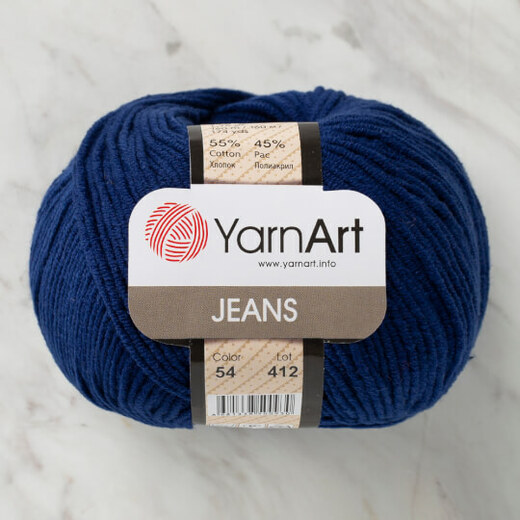 Yarn Art Jeans 54 tmavě modrá
