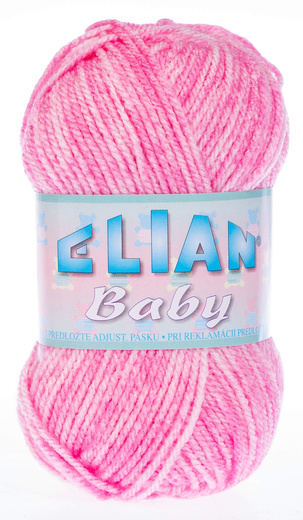 Elian Baby 709 růžová melír