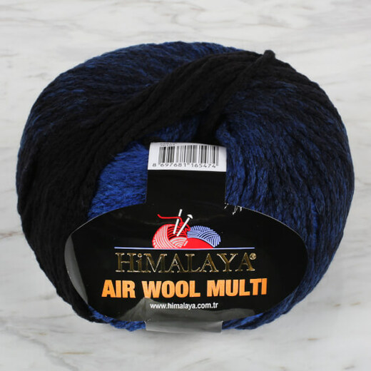 Air Wool Multi 76104 modročerná