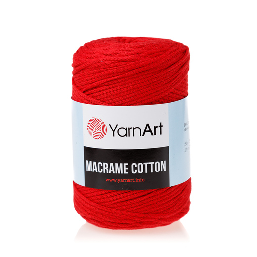 YarnArt Macrame Cotton 773 červená