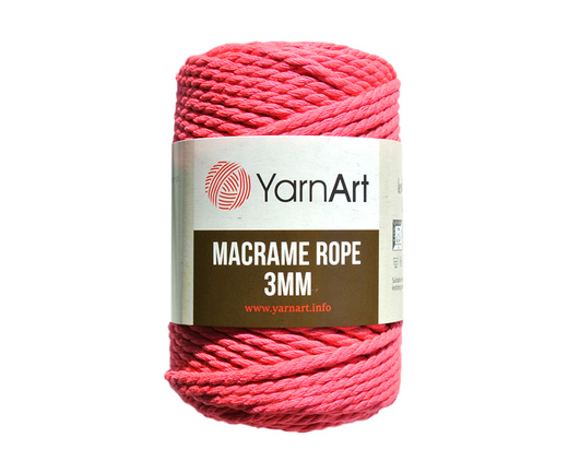 Macrame rope 3mm 803 fuksie