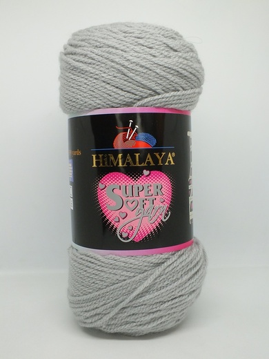 Super soft yarn Himalaya 80803 šedá