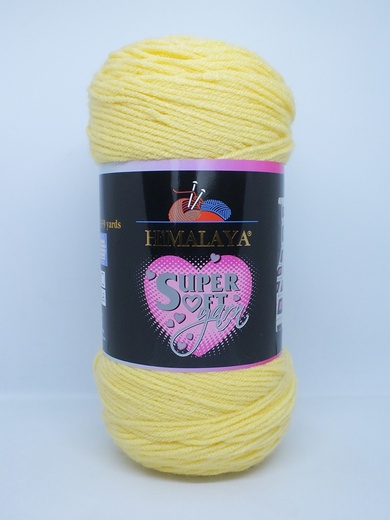 Super soft yarn Himalaya 80829 žlutá