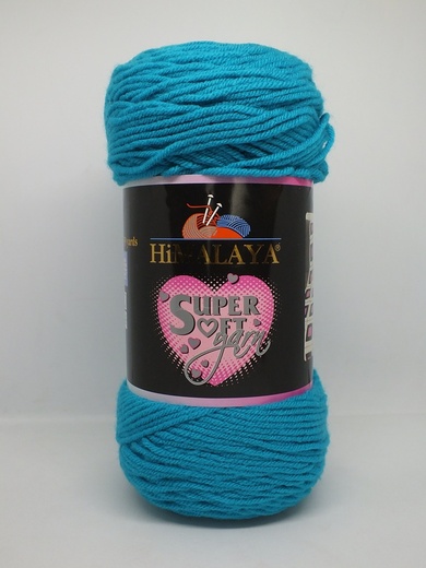 Super soft yarn Himalaya 80834 tyrkysová