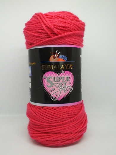 Super soft yarn Himalaya 80851 fuksie